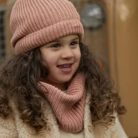 Little Dutch Αξεσούαρ LITTLE DUTCH. Πλεκτό σκουφάκι Deep Pink