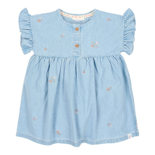 Little Dutch Φορέματα 1-1 ½Y (86 CM) LITTLE DUTCH. Φορεματάκι κοντομάνικο Denim