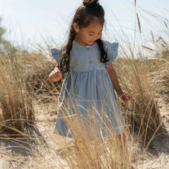 Little Dutch Φορέματα LITTLE DUTCH. Φορεματάκι κοντομάνικο Denim