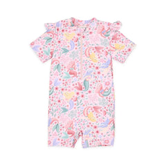 Little Dutch μαγιό 2-6M (62/68 CM) LITTLE DUTCH. Ολόσωμο κοντομάνικο μαγιό Dreamy Mermaid