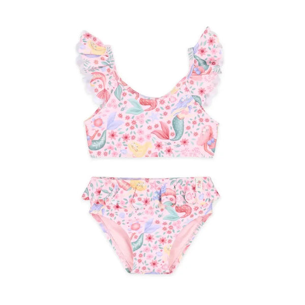 Little Dutch μαγιό 2-6M (62/68 CM) LITTLE DUTCH. Παιδικό σετ μπικίνι με βολάν Dreamy Mermaid