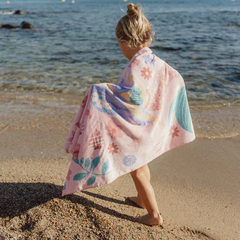 Little Dutch πετσέτα θαλάσσης LITTLE DUTCH. Πετσέτα θαλάσσης Dreamy Mermaid Multicolour - 60x120