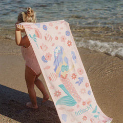 Little Dutch πετσέτα θαλάσσης LITTLE DUTCH. Πετσέτα θαλάσσης Dreamy Mermaid Multicolour - 60x120