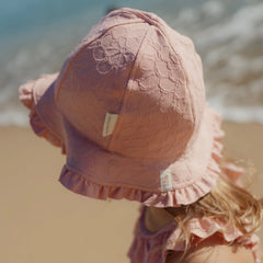 Little Dutch καπελο LITTLE DUTCH. Παιδικό καπέλο ήλιου Dreamy Pink Rose