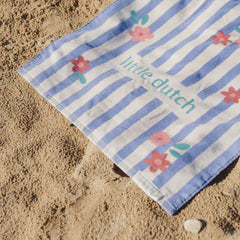 Little Dutch πετσέτα θαλάσσης LITTLE DUTCH. Πετσέτα θαλάσσης Dreamy Purple Stripe - 60x120