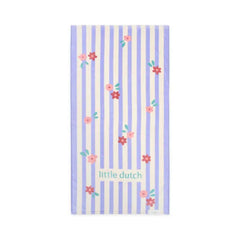 Little Dutch πετσέτα θαλάσσης LITTLE DUTCH. Πετσέτα θαλάσσης Dreamy Purple Stripe - 60x120
