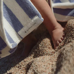Little Dutch Poncho LITTLE DUTCH. Παιδικό πόντσο Dreamy Purple Stripe - One size