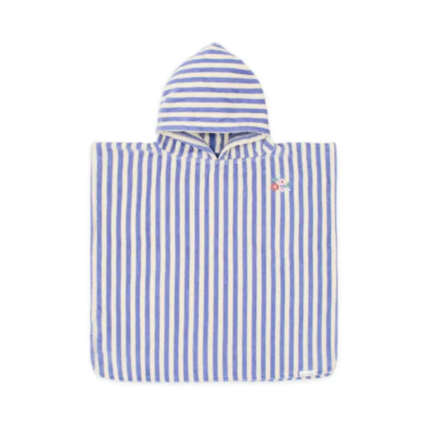 Little Dutch Poncho LITTLE DUTCH. Παιδικό πόντσο Dreamy Purple Stripe - One size