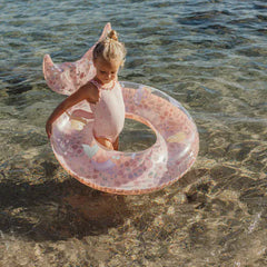 Little Dutch μαγιό LITTLE DUTCH. Ολόσωμο μαγιό με βολάν Dreamy Seashells