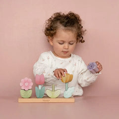 Little Dutch Βρεφικά Παιχνίδια Δραστηριοτήτων LITTLE DUTCH. Ξύλινο παιχνίδι ταξινόμησης λουλουδάκια Fairy Garden FSC
