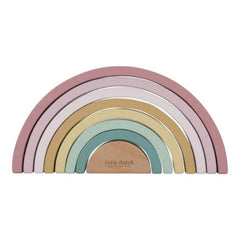 Little Dutch Βρεφικά Παιχνίδια Δραστηριοτήτων LITTLE DUTCH. Ξύλινο τρισδιάστατο Ουράνιο Τόξο Fairy Garden FSC