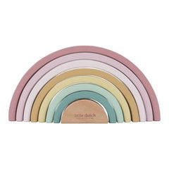 Little Dutch Βρεφικά Παιχνίδια Δραστηριοτήτων LITTLE DUTCH. Ξύλινο τρισδιάστατο Ουράνιο Τόξο Fairy Garden FSC