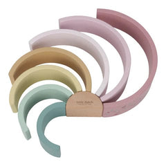 Little Dutch Βρεφικά Παιχνίδια Δραστηριοτήτων LITTLE DUTCH. Ξύλινο τρισδιάστατο Ουράνιο Τόξο Fairy Garden FSC