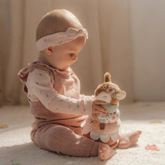 Little Dutch Βρεφικά Παιχνίδια Δραστηριοτήτων LITTLE DUTCH. Πυραμίδα ταξινόμησης & ταλάντωσης Fairy Garden FSC