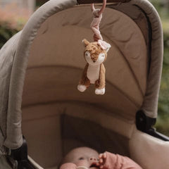 Little Dutch βρεφικά παιχνίδια LITTLE DUTCH. Υφασμάτινο παιχνίδι με δόνηση ελαφάκι Fairy Garden GRS