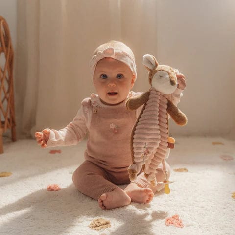 Little Dutch βρεφικά παιχνίδια LITTLE DUTCH. Υφασμάτινο ανάγλυφο ντουντού ελαφάκι Fairy Garden GRS