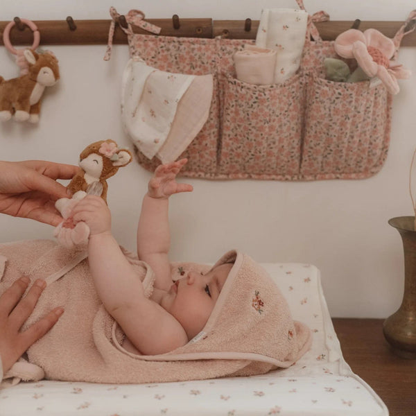 Little Dutch Κουδουνίστρες LITTLE DUTCH. Υφασμάτινη κουδουνίστρα ελαφάκι με κρίκο Fairy Garden GRS