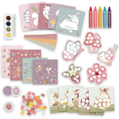 Little Dutch Ζωγραφική - Καλλιτεχνικά - Παζλ LITTLE DUTCH. Μεγάλο σετ ζωγραφικής - κατασκευών σε κουτί Fairy Garden