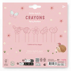 Little Dutch Ζωγραφική - Καλλιτεχνικά - Παζλ LITTLE DUTCH. Κηρομπογιές Fairy Garden