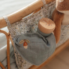 Little Dutch Κουδουνίστρες LITTLE DUTCH. Ξύλινη κουδουνίστρα με ήχο βροχής Forest Friends FSC