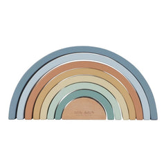 Little Dutch Βρεφικά Παιχνίδια Δραστηριοτήτων LITTLE DUTCH. Ξύλινο τρισδιάστατο Ουράνιο Τόξο Forest Friends FSC