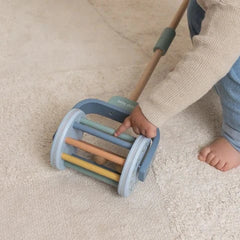 Little Dutch Βρεφικά Παιχνίδια Δραστηριοτήτων LITTLE DUTCH. Ξύλινη τρεχαλίτσα-κουδουνίστρα με κοντάρι Forest Friends FSC