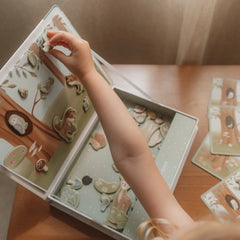 Little Dutch Μαγνητικά Παιχνίδια LITTLE DUTCH. Μαγνητικό παιχνίδι σύνθεσης εικόνων σε κασετίνα Forest Friends FSC