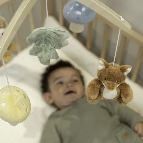 Little Dutch Κρεμαστά Βρεφικά Παιχνίδια LITTLE DUTCH. Ξύλινο μόμπιλε κρεβατιού Forest Friends FSC