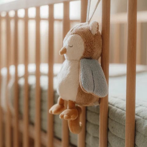 Little Dutch βρεφικά παιχνίδια LITTLE DUTCH. Υφασμάτινη μουσική κουκουβάγια Forest Friends GRS