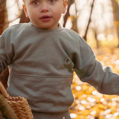 Little Dutch Μπλουζάκι LITTLE DUTCH. Φούτερ Forest Green