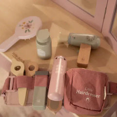 Little Dutch παιχνιδι ρολων LITTLE DUTCH. Σετ κομμωτικής με ζώνη και ξύλινα αξεσουάρ FSC