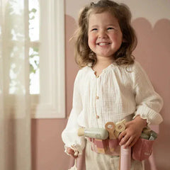 Little Dutch παιχνιδι ρολων LITTLE DUTCH. Σετ κομμωτικής με ζώνη και ξύλινα αξεσουάρ FSC