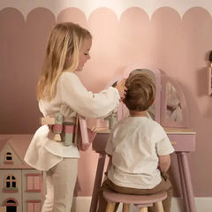 Little Dutch παιχνιδι ρολων LITTLE DUTCH. Σετ κομμωτικής με ζώνη και ξύλινα αξεσουάρ FSC