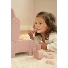 Little Dutch παιχνιδι ρολων Little Dutch Τουαλέτα ομορφιάς με ξύλινα αξεσουάρ μικρό FSC