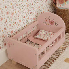 Little Dutch παιχνιδι ρολων LITTLE DUTCH. Ξύλινο κρεβατάκι για κούκλες FSC