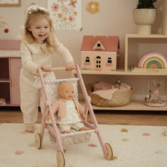 Little Dutch παιχνιδι ρολων LITTLE DUTCH. Ξύλινο καρότσι για κούκλες FSC