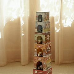 Little Dutch Παιχνίδια Δραστηριοτήτων LITTLE DUTCH. Πυραμίδα ταξινόμησης με αυτοκινητάκια FSC