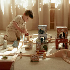 Little Dutch Παιχνίδια Δραστηριοτήτων LITTLE DUTCH. Πυραμίδα ταξινόμησης με αυτοκινητάκια FSC