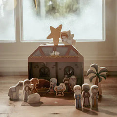 Little Dutch Παιχνίδια Δραστηριοτήτων LITTLE DUTCH. Σετ φάτνη με φιγούρες FSC