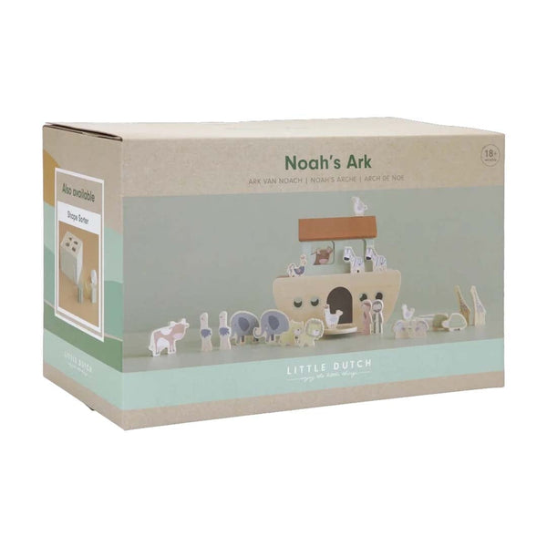 Little Dutch ξύλινα παιχνίδια Little Dutch Ξύλινη κιβωτός του Νώε FSC