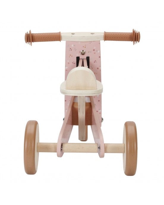 Little Dutch τρίκυκλο Little Dutch Ξύλινο τρίκυκλο ποδήλατο FSC Ροζ LD7123