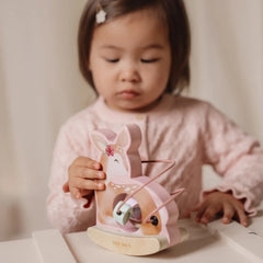 Little Dutch Βρεφικά Παιχνίδια Δραστηριοτήτων LITTLE DUTCH. Ξύλινος λαβύρινθος ταλάντωσης ελαφάκι FSC