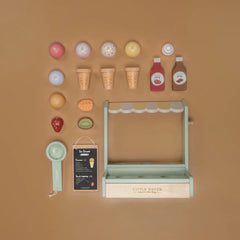 Little Dutch ξύλινα παιχνίδια LITTLE DUTCH. Ξύλινο σετ παιχνιδιού παγωτατζίδικο FSC