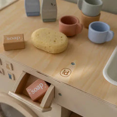 Little Dutch παιχνιδι ρολων LITTLE DUTCH. Ξύλινο πλυντήριο ρούχων FSC Limited Edition