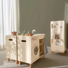 Little Dutch παιχνιδι ρολων LITTLE DUTCH. Ξύλινο πλυντήριο ρούχων FSC Limited Edition