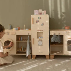 Little Dutch παιχνιδι ρολων LITTLE DUTCH. Ξύλινο πλυντήριο ρούχων FSC Limited Edition