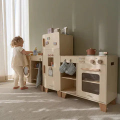 Little Dutch παιχνιδι ρολων LITTLE DUTCH. Ξύλινο πλυντήριο ρούχων FSC Limited Edition