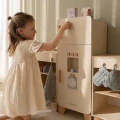 Little Dutch παιχνιδι ρολων LITTLE DUTCH. Ξύλινο ψυγείο FSC Limited Edition