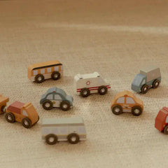 Little Dutch Αυτοκίνητάκια LITTLE DUTCH. Σετ ξύλινων οχημάτων παιχνιδιού FSC