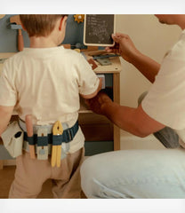 Little Dutch παιχνιδι ρολων Little Dutch Ζώνη μαστοράκου με ξύλινα εργαλεία FSC